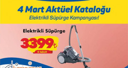 Şok market elektrikli süpürge kampanyası