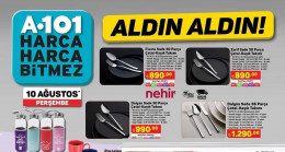 A101 10 AĞUSTOS 2023 KATALOĞU