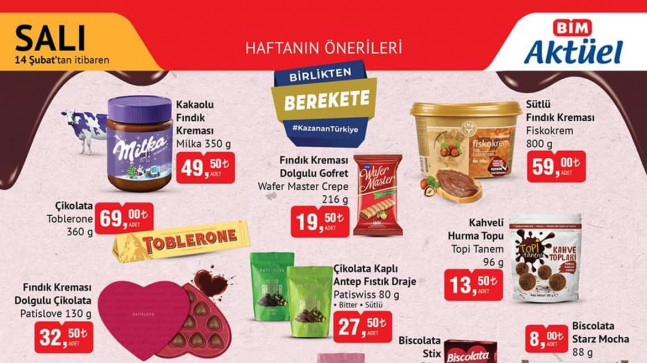 BİM 14 ŞUBAT 2023 KATALOĞU