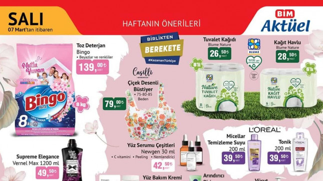BİM 7 MART 2023 KATALOĞU