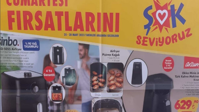 ŞOK 25 MART 2023 KATALOĞU