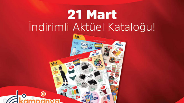 Bim 21 Mart indirimli aktüel kataloğu