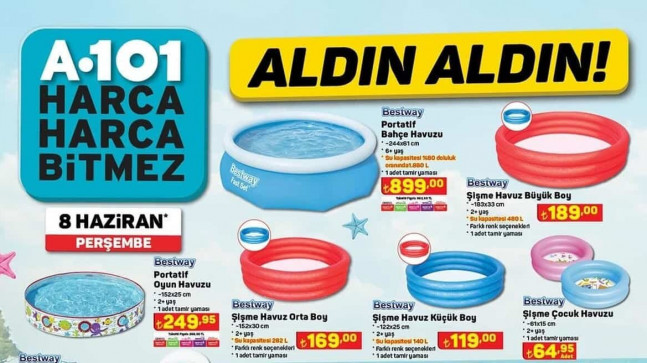 A101 8 HAZİRAN 2023 KATALOĞU