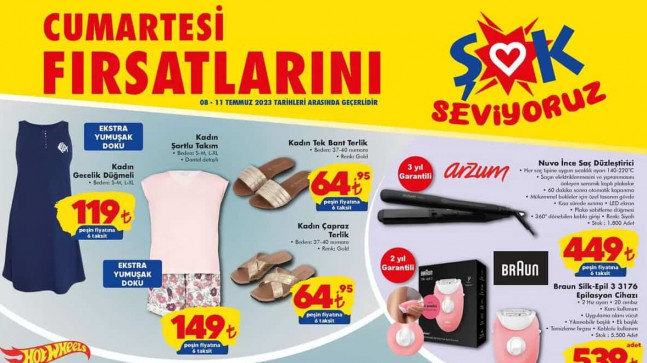 ŞOK 8 TEMMUZ 2023 KATALOĞU