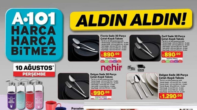 A101 10 AĞUSTOS 2023 KATALOĞU