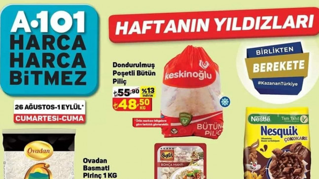 A101 26 AĞUSTOS 2023 KATALOĞU