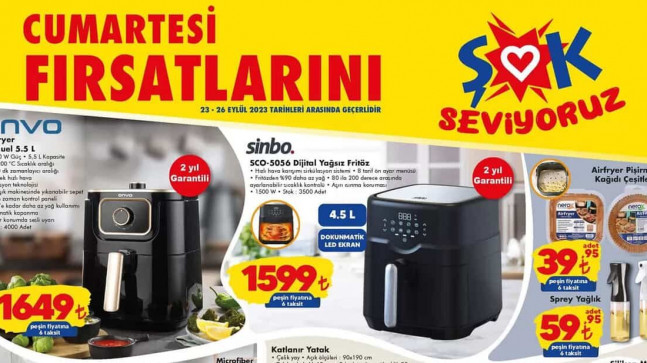 ŞOK 23 EYLÜL 2023 KATALOĞU