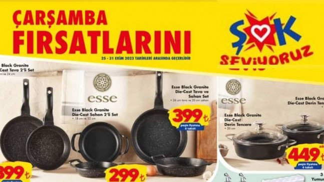 ŞOK 25 EKİM 2023 KATALOĞU