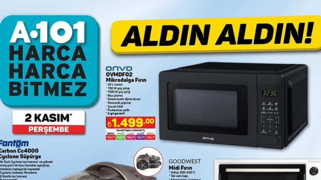 A101 2 KASIM 2023 KATALOĞU