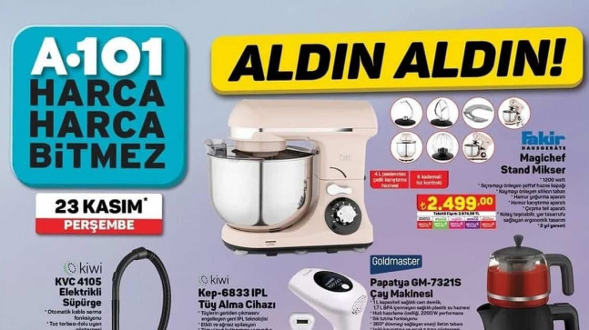 A101 23 KASIM 2023 KATALOĞU