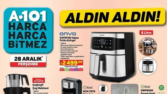 A101 28 ARALIK 2023 KATALOĞU