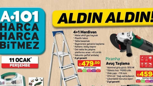 A101 11 OCAK 2024 KATALOĞU