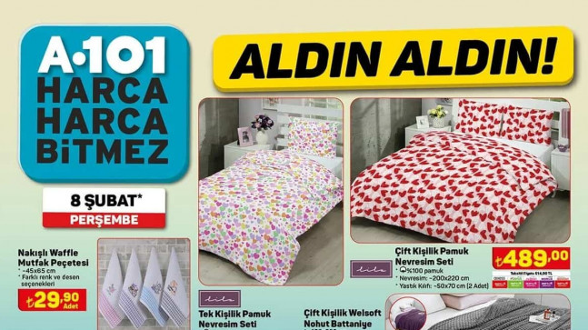 A101 8 ŞUBAT 2024 KATALOĞU