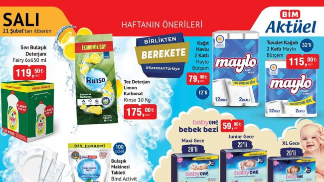 BİM 21 ŞUBAT 2023 KATALOĞU