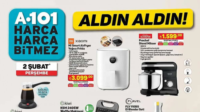 A101 2 ŞUBAT 2023 KATALOĞU