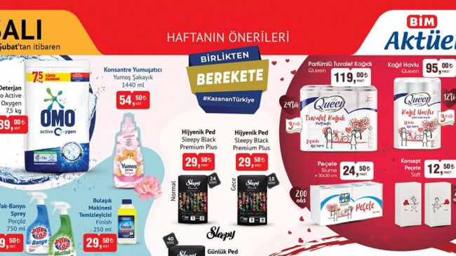 BİM 7 ŞUBAT 2023 KATALOĞU
