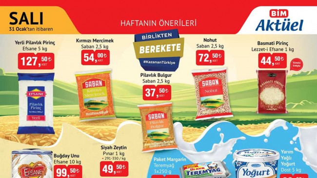 BİM 31 OCAK 2023 KATALOĞU