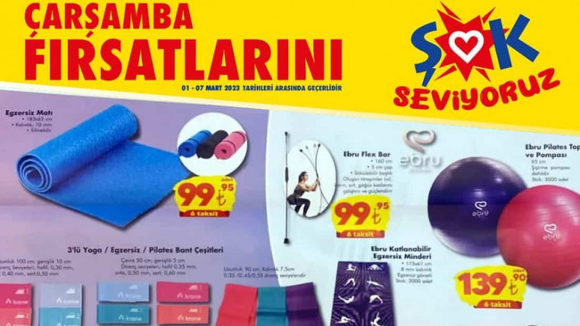 ŞOK 1 MART 2023 KATALOĞU