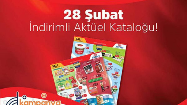 Bim market 28 Şubat aktüel kataloğu