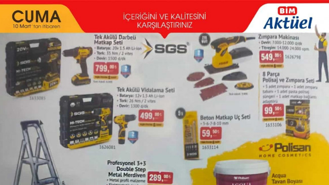 BİM 10 MART 2023 KATALOĞU