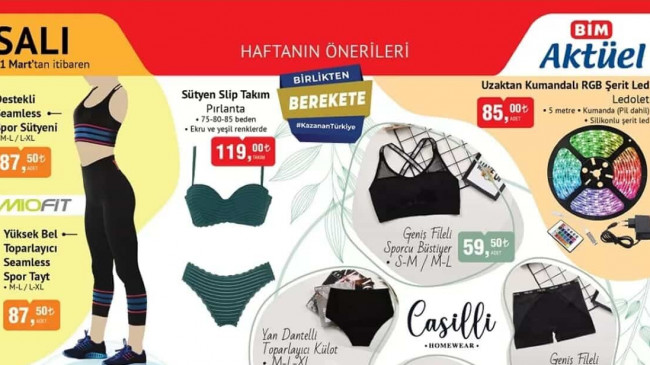 BİM 21 MART 2023 KATALOĞU
