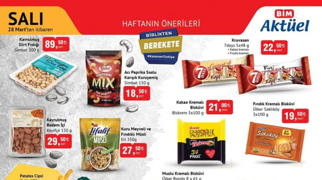 BİM 28 MART 2023 KATALOĞU