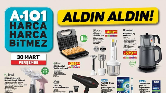 A101 30 MART 2023 KATALOĞU