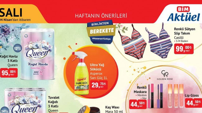 BİM 4 NİSAN 2023 KATALOĞU