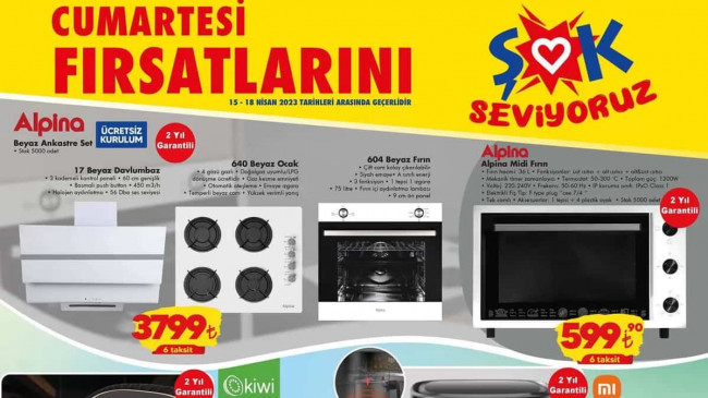 ŞOK 15 NİSAN 2023 KATALOĞU