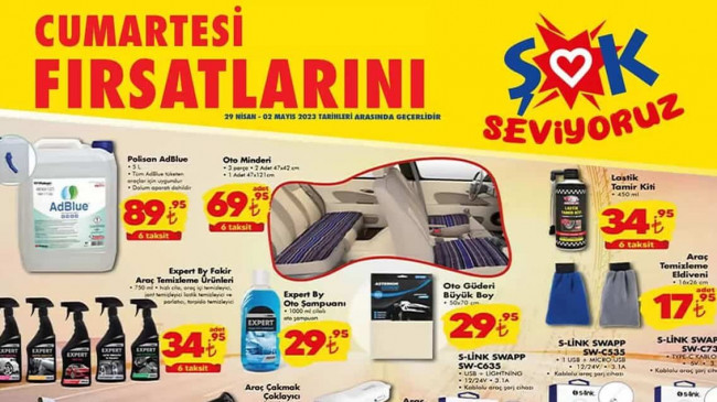 ŞOK 29 NİSAN 2023 KATALOĞU