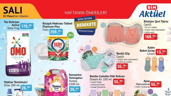 BİM 2 MAYIS 2023 KATALOĞU