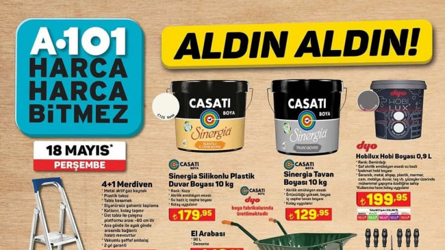 A101 18 MAYIS 2023 KATALOĞU