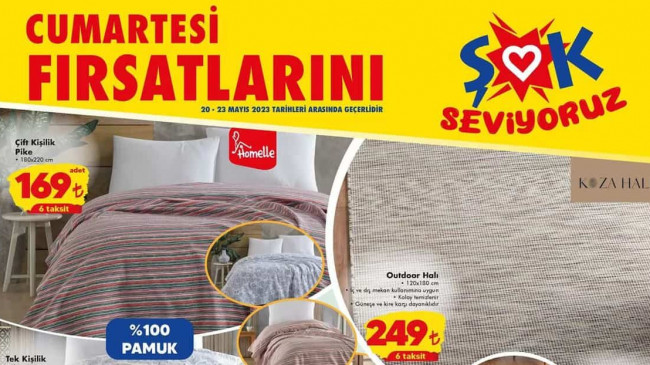 ŞOK 20 MAYIS 2023 KATALOĞU
