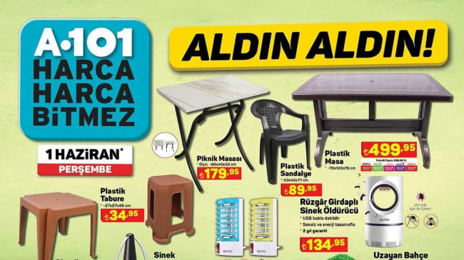 A101 1 HAZİRAN 2023 KATALOĞU