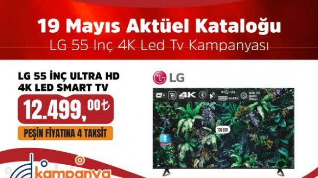 Bim’de indirimli LG televizyon kampanyası