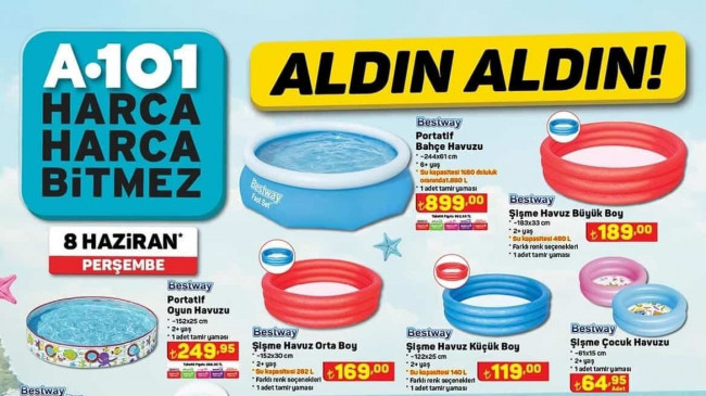 A101 8 HAZİRAN 2023 KATALOĞU