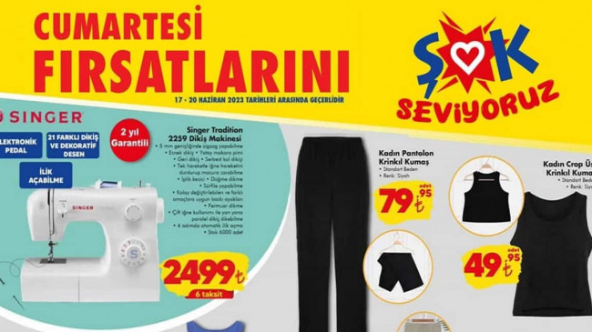 ŞOK 17 HAZİRAN 2023 KATALOĞU
