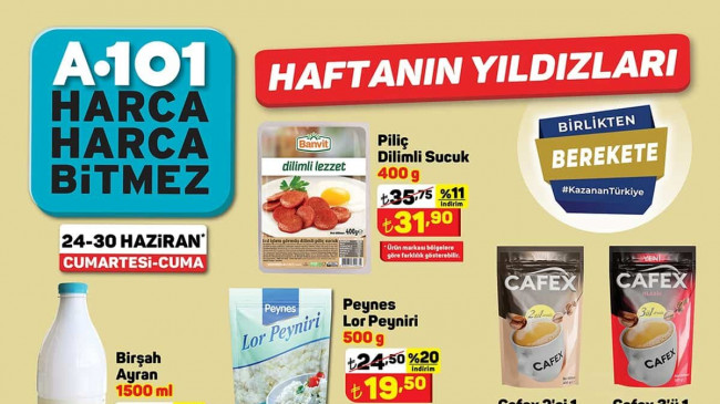 A101 24 HAZİRAN 2023 KATALOĞU