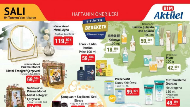 BİM 4 TEMMUZ 2023 KATALOĞU