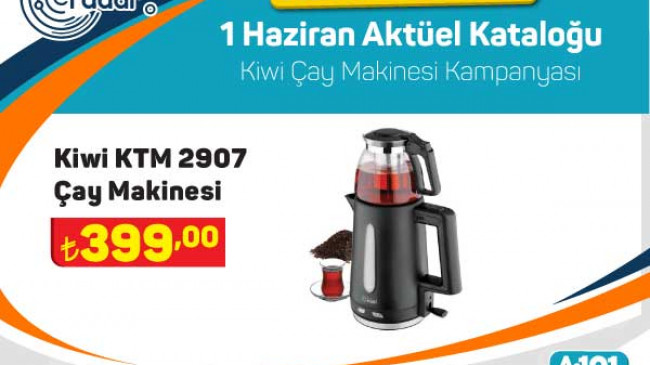 A101’de indirimli çay makinesi kampanyası