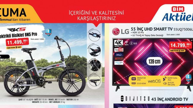 BİM 7 TEMMUZ 2023 KATALOĞU