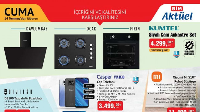 BİM 14 TEMMUZ 2023 KATALOĞU