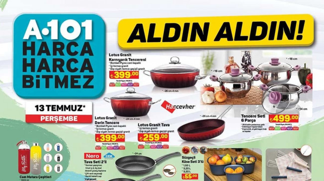 A101 13 TEMMUZ 2023 KATALOĞU