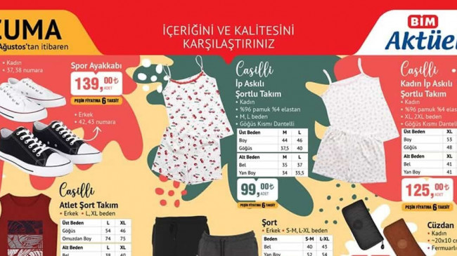 BİM 4 AĞUSTOS 2023 KATALOĞU