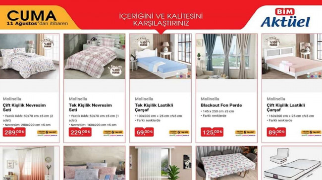 BİM 11 AĞUSTOS 2023 KATALOĞU