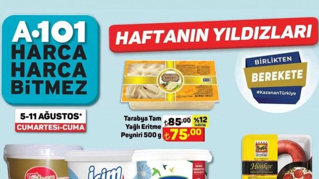 A101 5 AĞUSTOS 2023 KATALOĞU