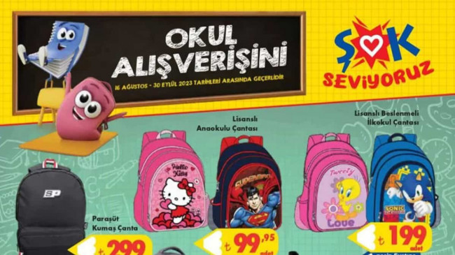 ŞOK 16 AĞUSTOS 2023 KATALOĞU