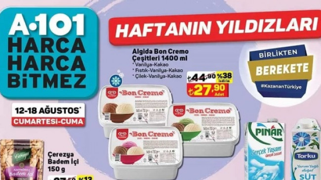 A101 12 AĞUSTOS 2023 KATALOĞU