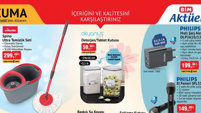 BİM 1 EYLÜL 2023 KATALOĞU