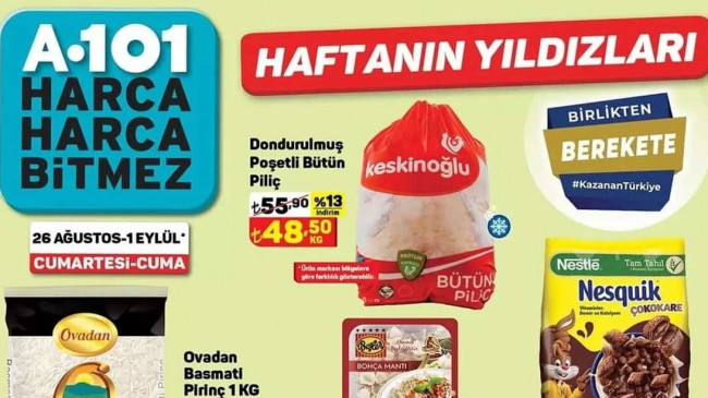 A101 26 AĞUSTOS 2023 KATALOĞU